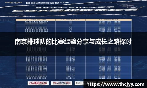 南京排球队的比赛经验分享与成长之路探讨
