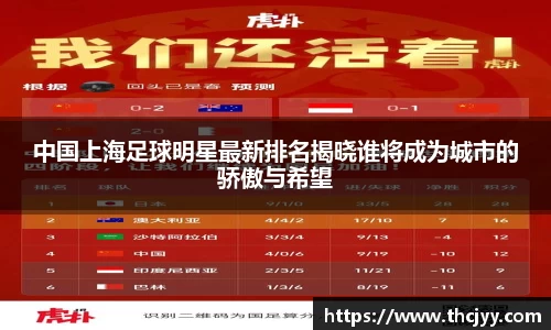 中国上海足球明星最新排名揭晓谁将成为城市的骄傲与希望